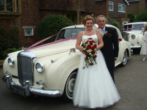 Bentley S1 1956 cheap wedding car hire