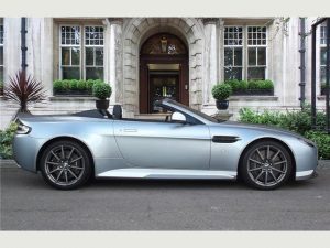 Aston Martin V12 Vantage Prom Car Hire 2