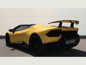 Huracan spyder Car Hire 1