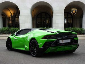 Huracan spyder Car Hire 6