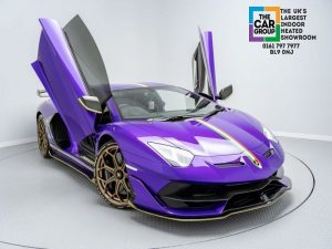 Lamborghini Aventador wedding car hire 3