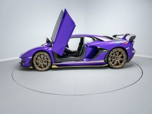 Lamborghini Aventador wedding car hire 5