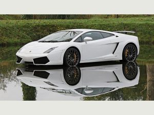 Lamborghini Gallardo chauffeur drive car hire 5