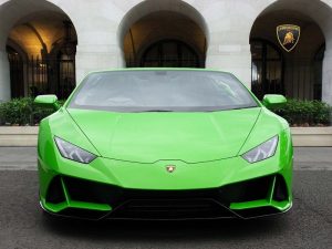 Lamborghini Huracan spyder Sports Car Hire London