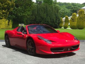 Ferrrari 458 Car Hire 1