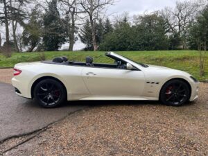 Maserati Grancabrio Sportscar to Hire